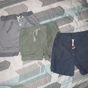 3 pairs of toddler shorts